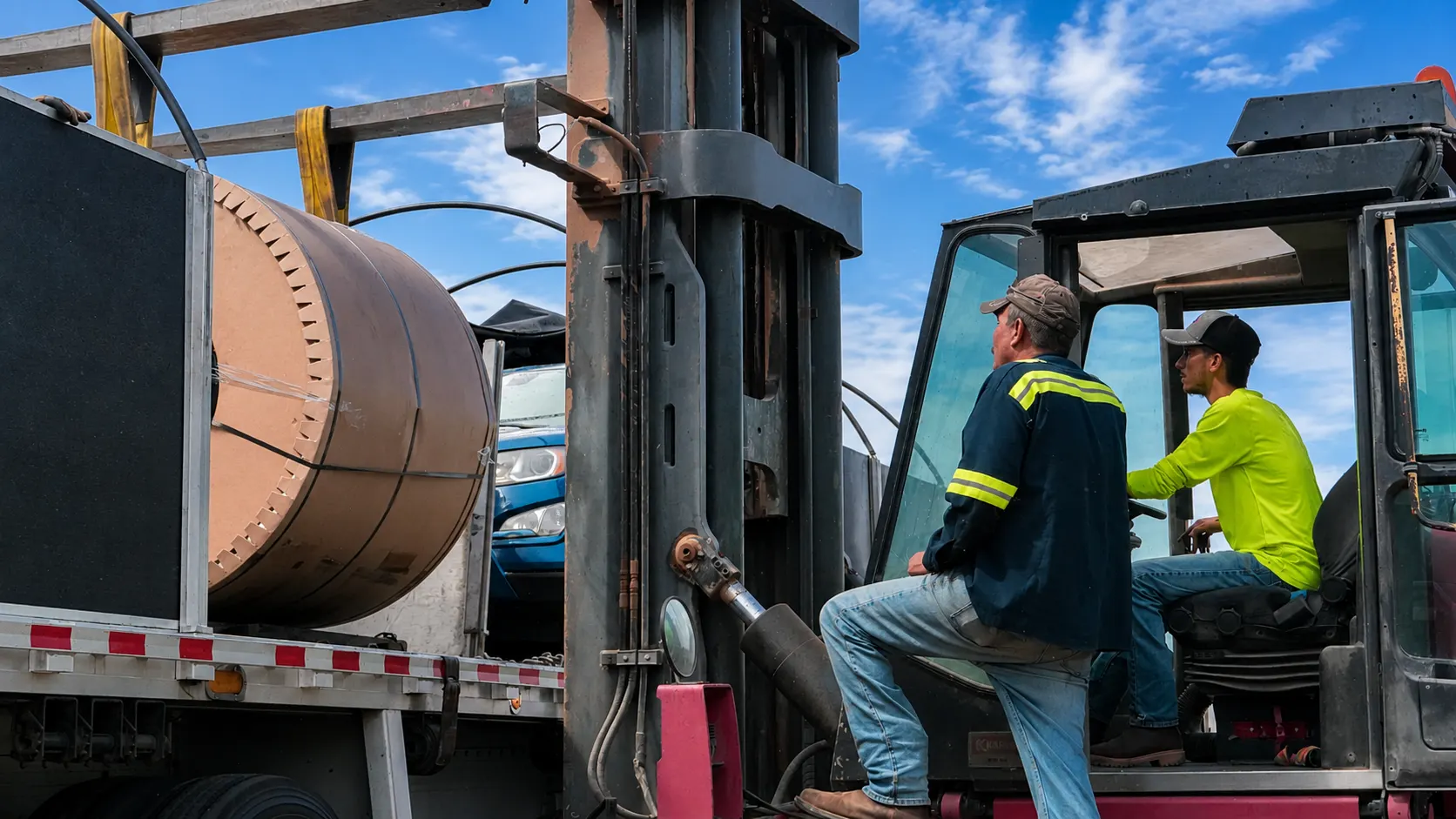 Rocket Secure forklift operations